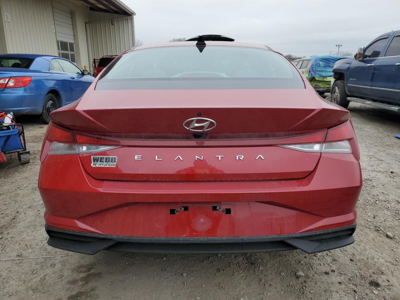 2023 HYUNDAI ELANTRA SEL VIN:KMHLS4AG8PU494441