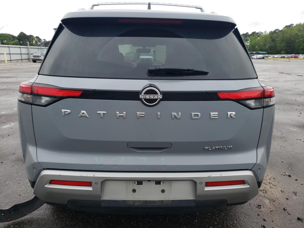 2022 NISSAN PATHFINDER PLATINUM VIN:5N1DR3DH4NC235480