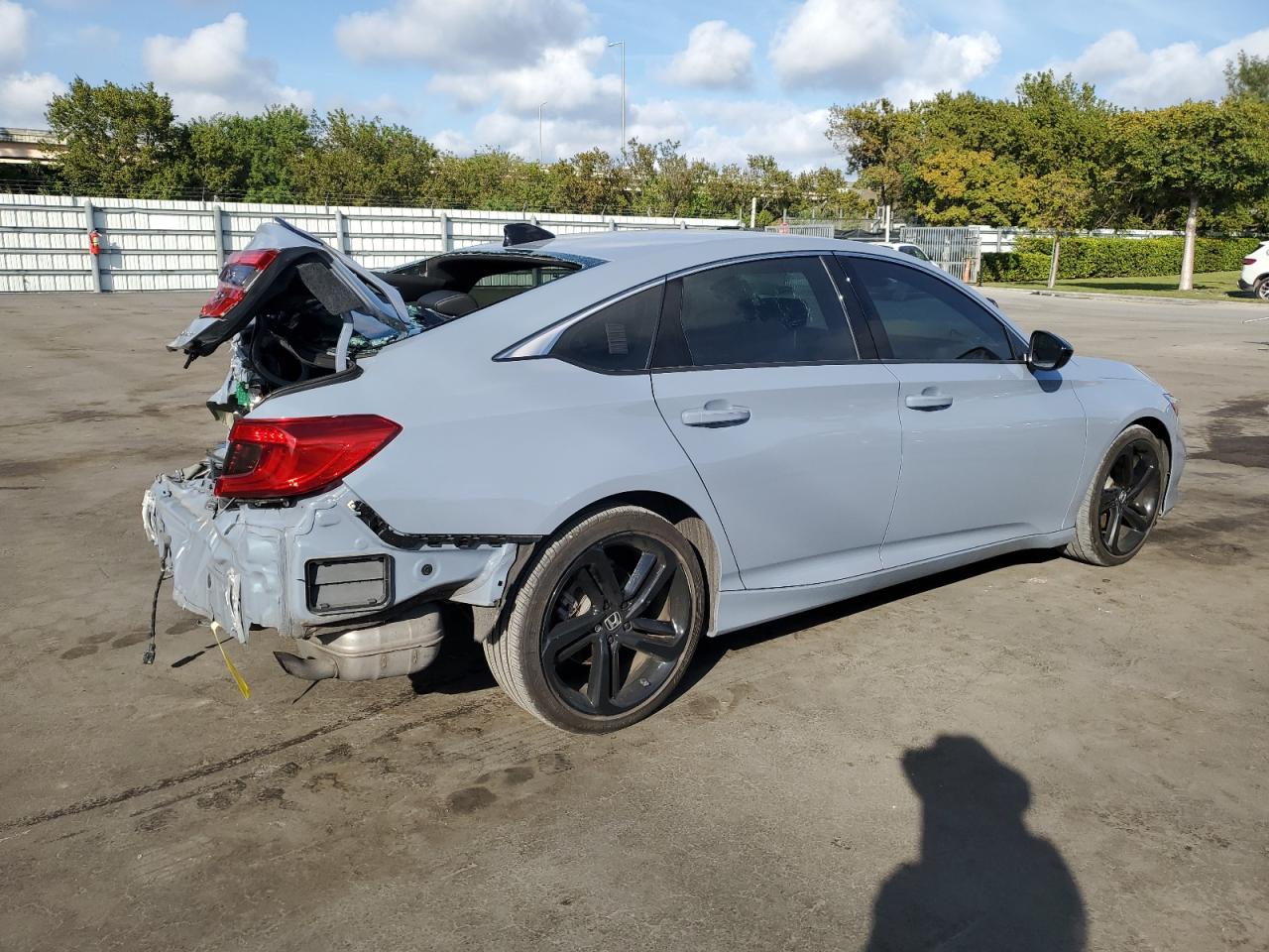 2022 HONDA ACCORD SPORT VIN:1HGCV1F35NA108087