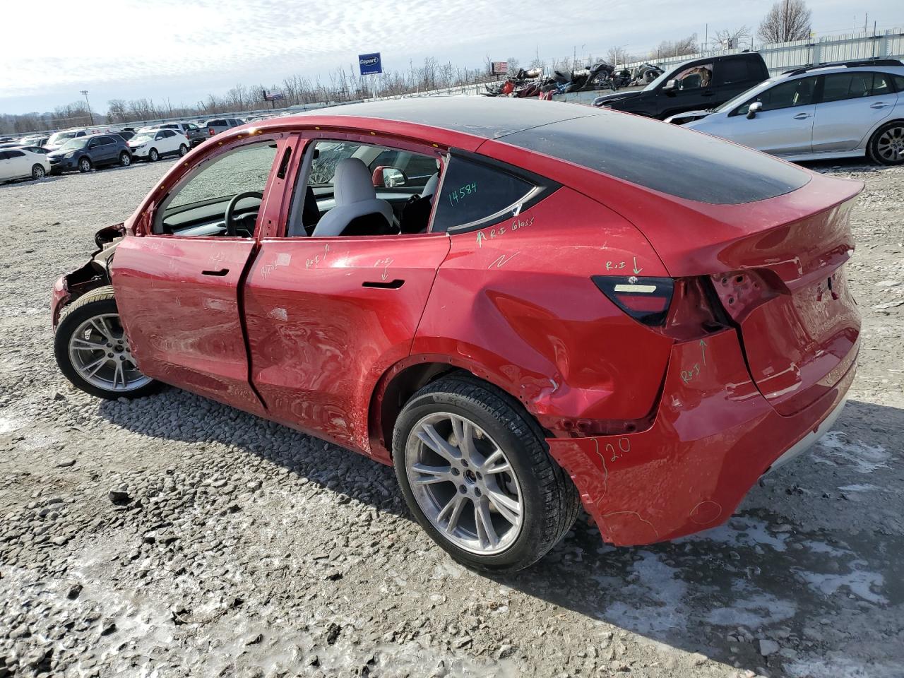 2023 TESLA MODEL Y  VIN:7SAYGDEE7PA157420
