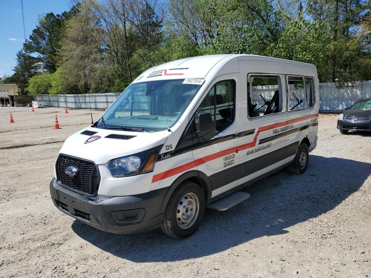 2022 FORD TRANSIT T-350 VIN:1FDAX2CG7NKA69831