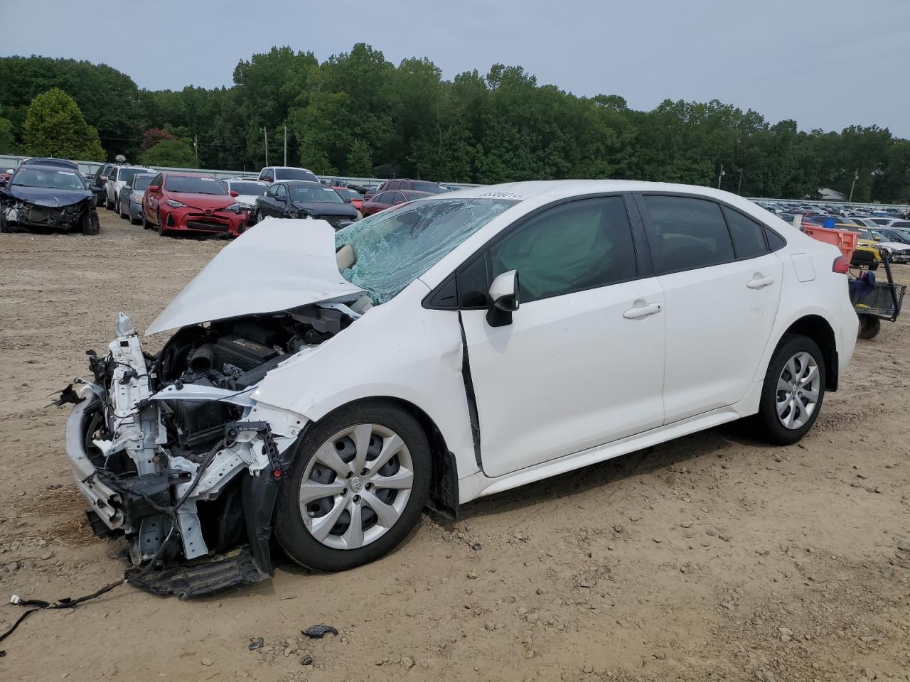 2022 TOYOTA COROLLA LE VIN:JTDEPMAEXNJ194556