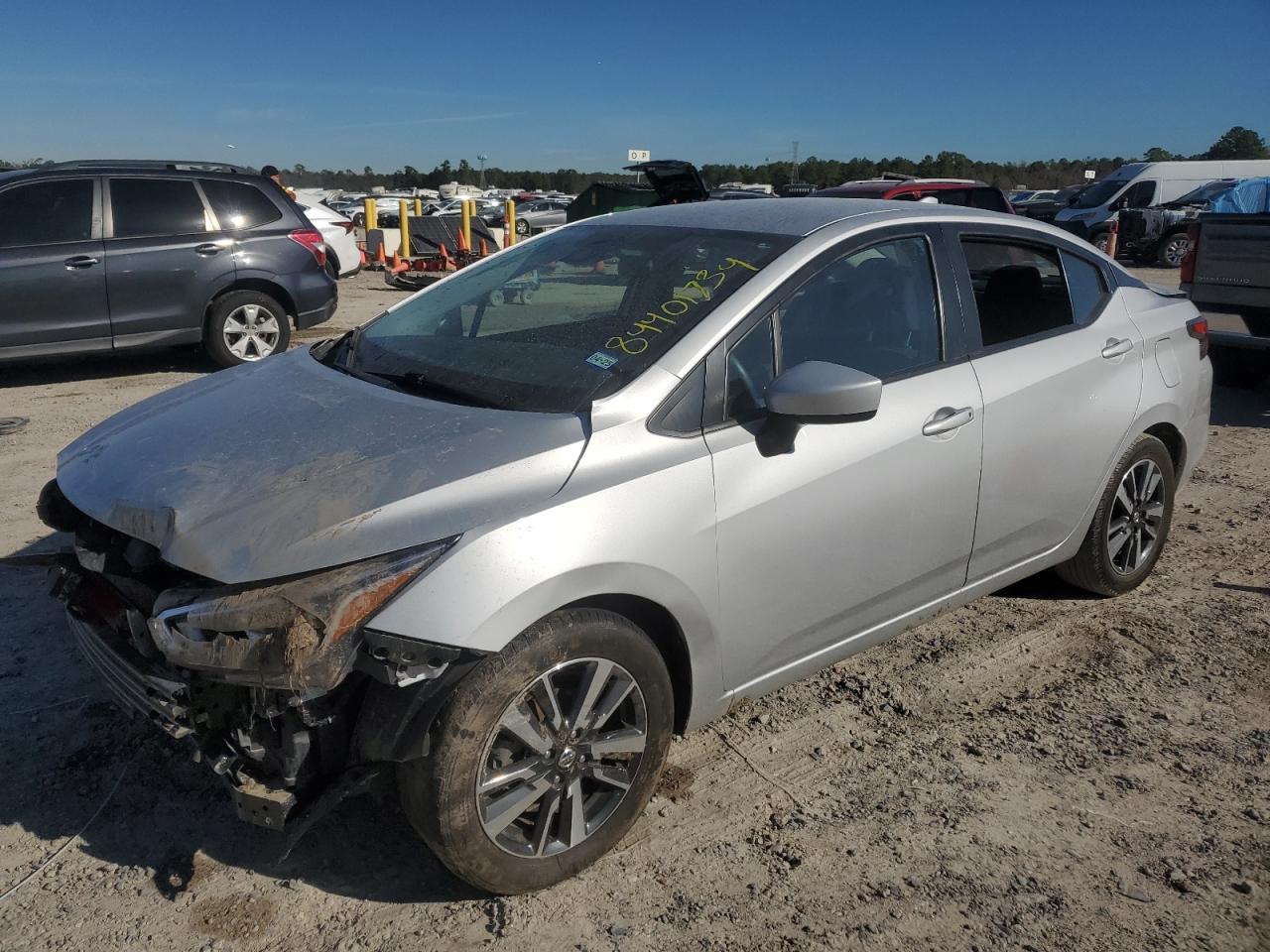 2022 NISSAN VERSA SV VIN:3N1CN8EV0NL843341