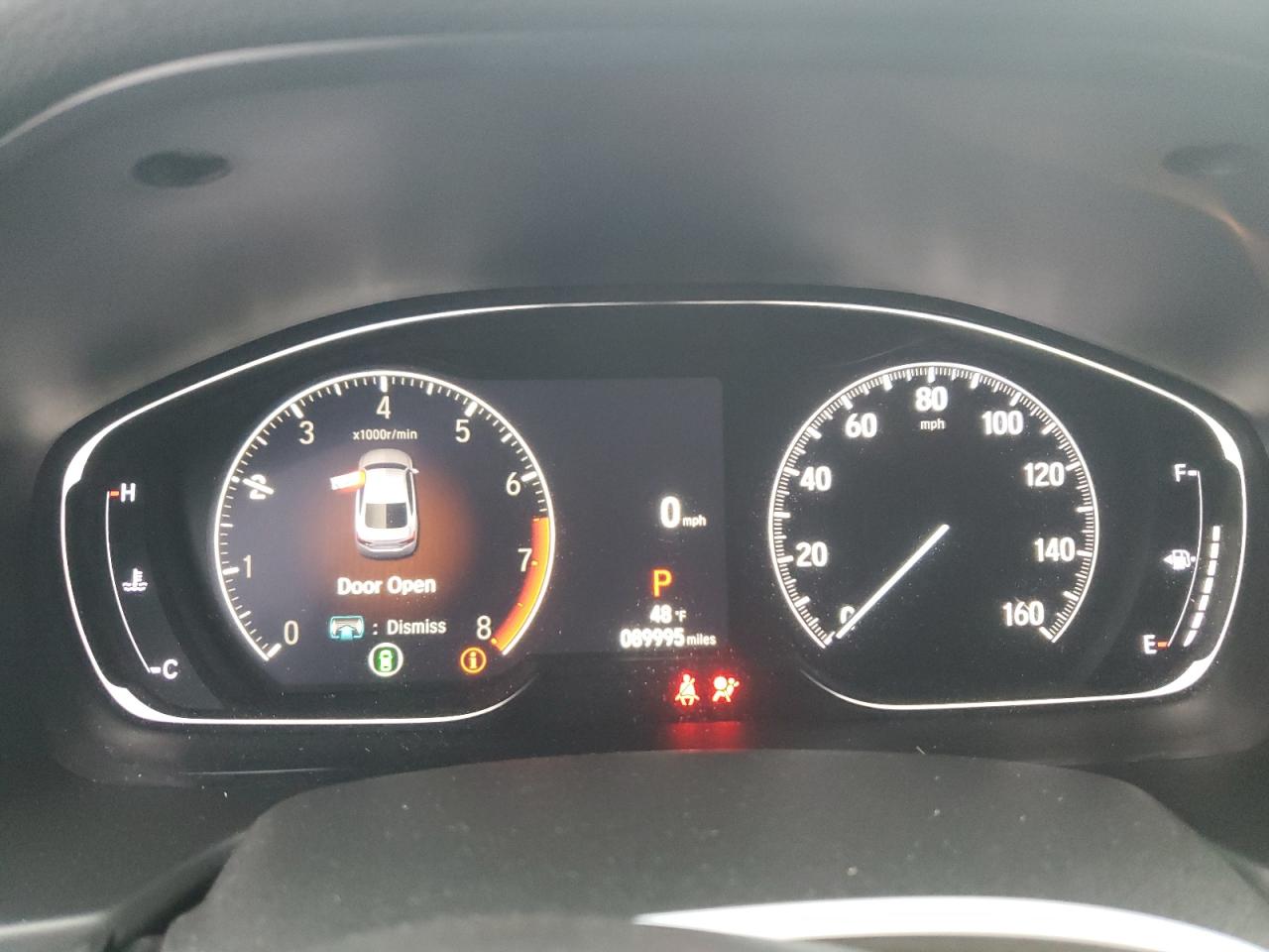 2022 HONDA ACCORD SPORT VIN:1HGCV1F34NA025833