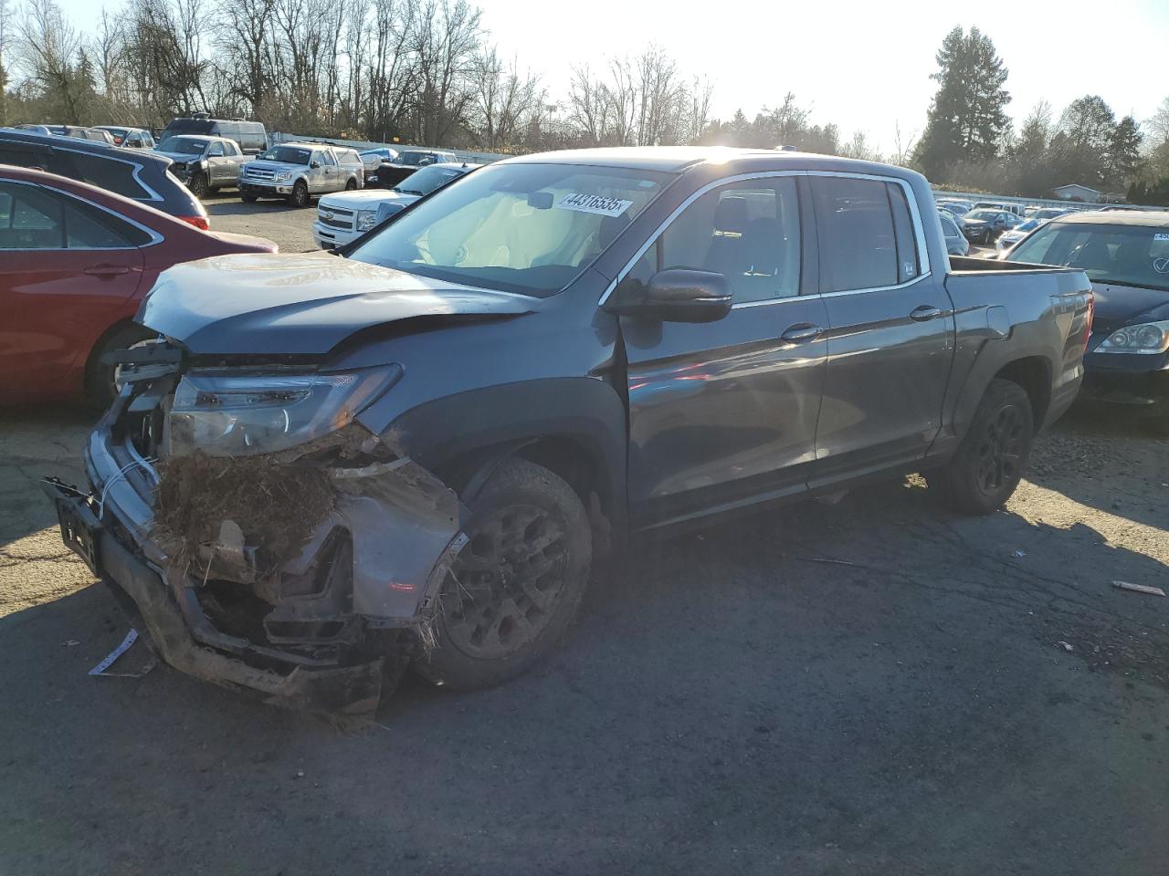 2023 HONDA RIDGELINE RTL VIN:5FPYK3F54PB068063