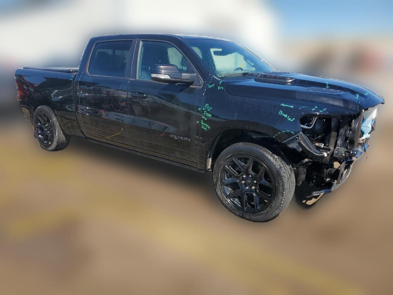 2022 RAM 1500 SPORT VIN:1C6SRFTT0NN325451