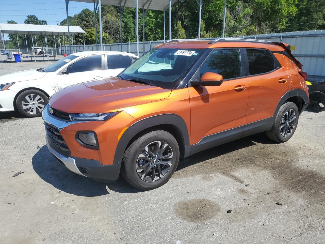 2022 CHEVROLET TRAILBLAZER LT VIN:KL79MPS23NB109807