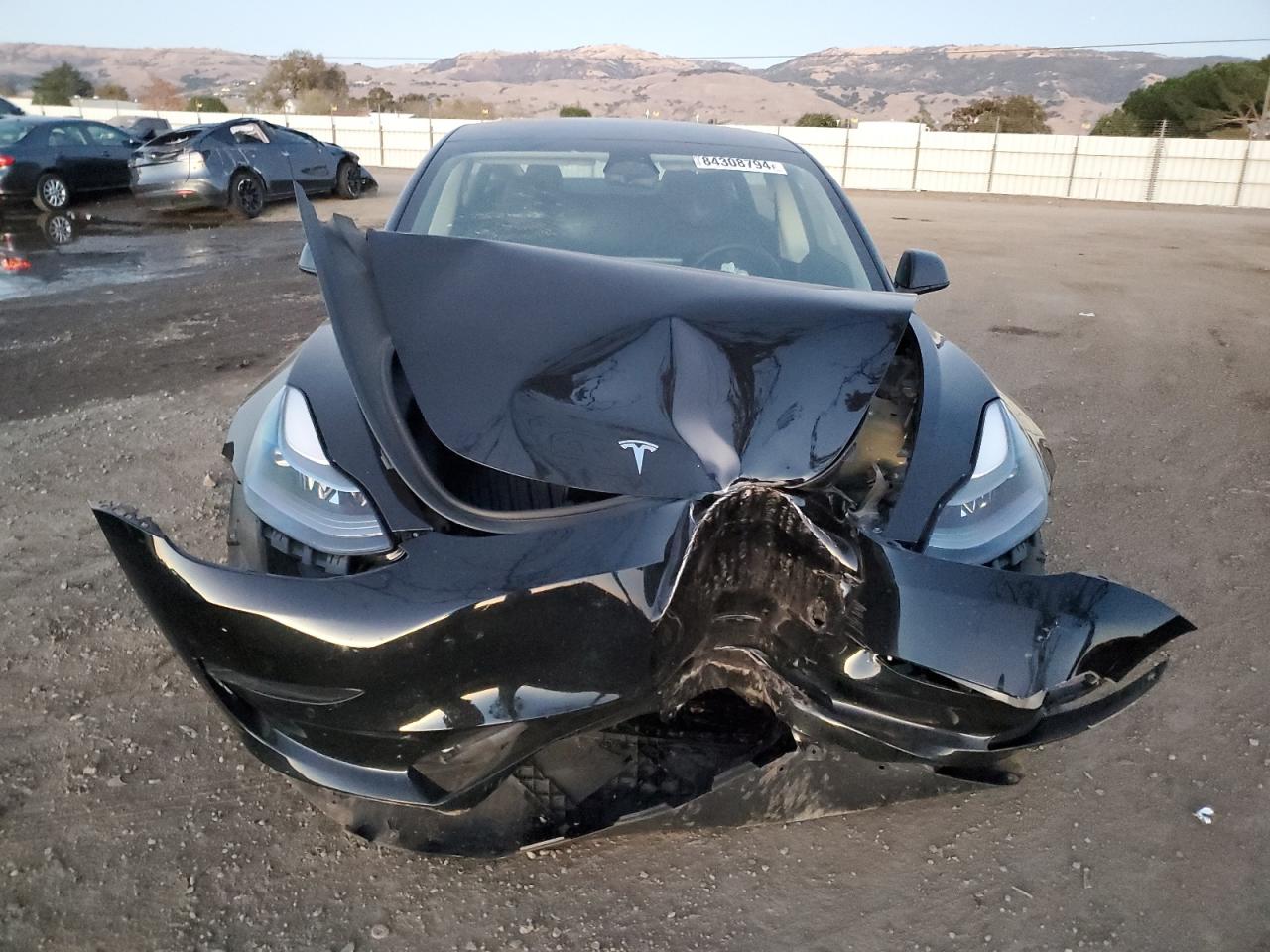 2022 TESLA MODEL 3  VIN:5YJ3E1EB7NF174381