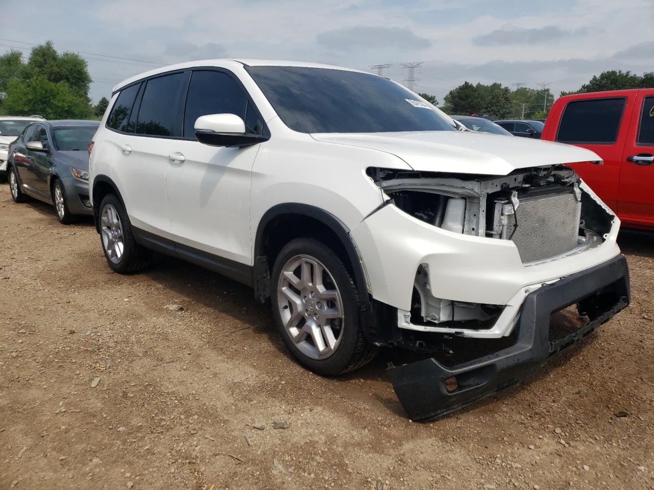 2024 HONDA PASSPORT EXL VIN:5FNYF8H56RB009638