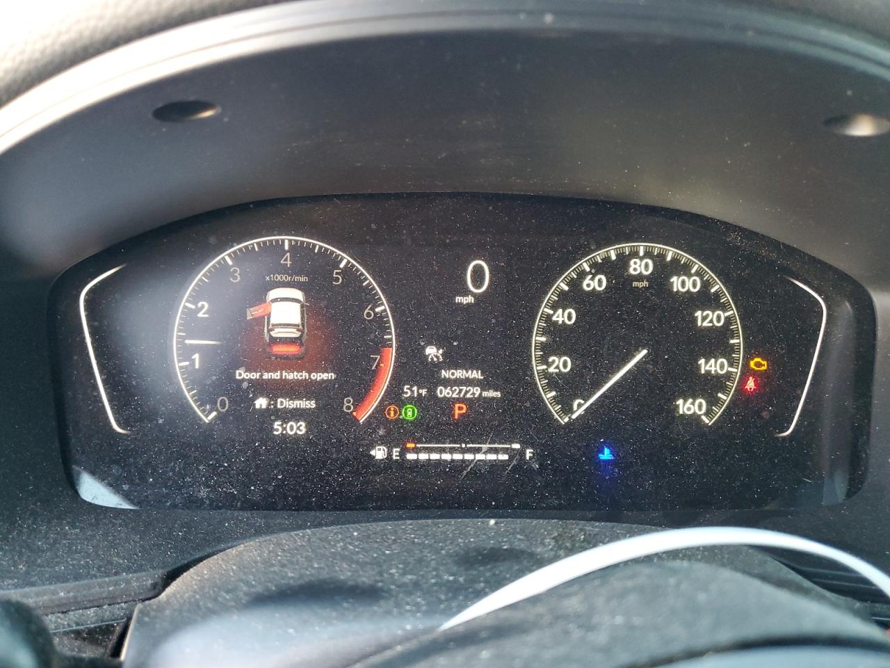 2022 HONDA CIVIC SPORT VIN:19XFL2H87NE012670