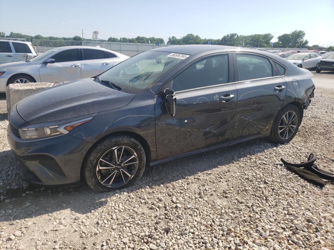 2022 KIA FORTE FE VIN:3KPF24AD9NE437023