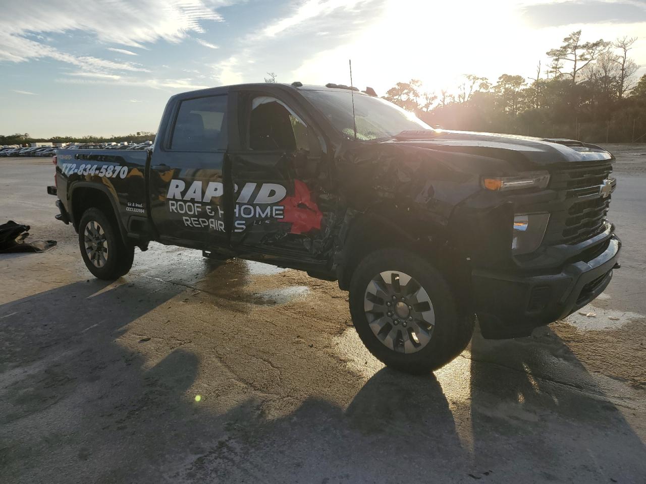 2024 CHEVROLET SILVERADO K2500 CUSTOM VIN:2GC4YME74R1258577