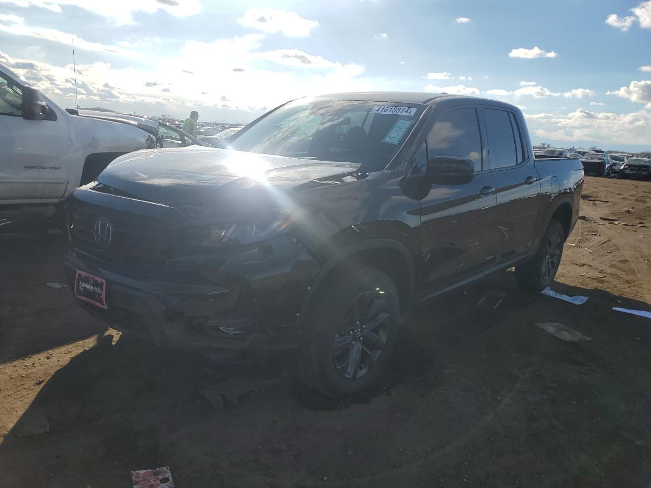 2023 HONDA RIDGELINE SPORT VIN:5FPYK3F13PB057116