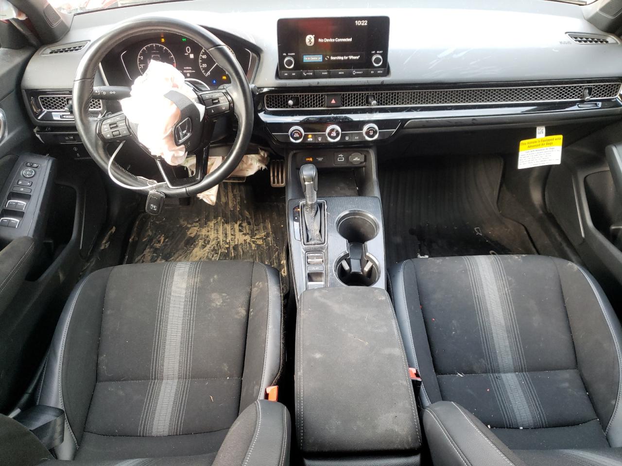 2022 HONDA CIVIC SPORT VIN:2HGFE2F5XNH542947