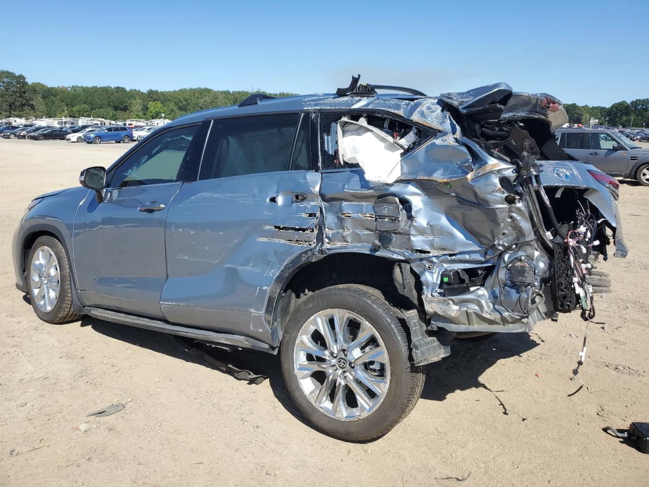 2022 TOYOTA HIGHLANDER HYBRID LIMITED VIN:5TDYARAH3NS014309