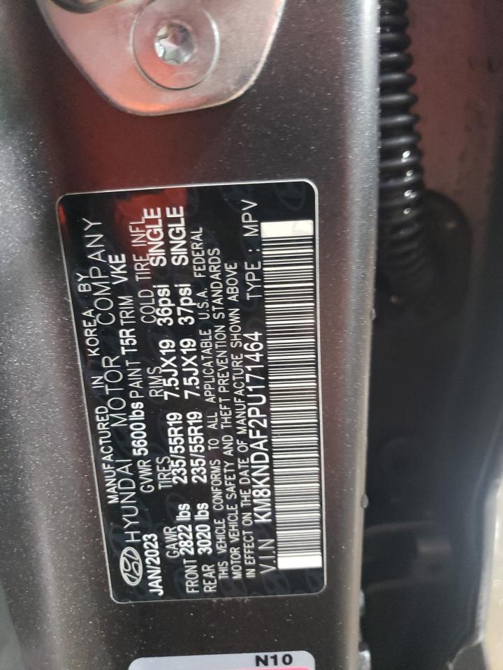 2023 HYUNDAI IONIQ 5 SEL VIN:KM8KNDAF2PU171464