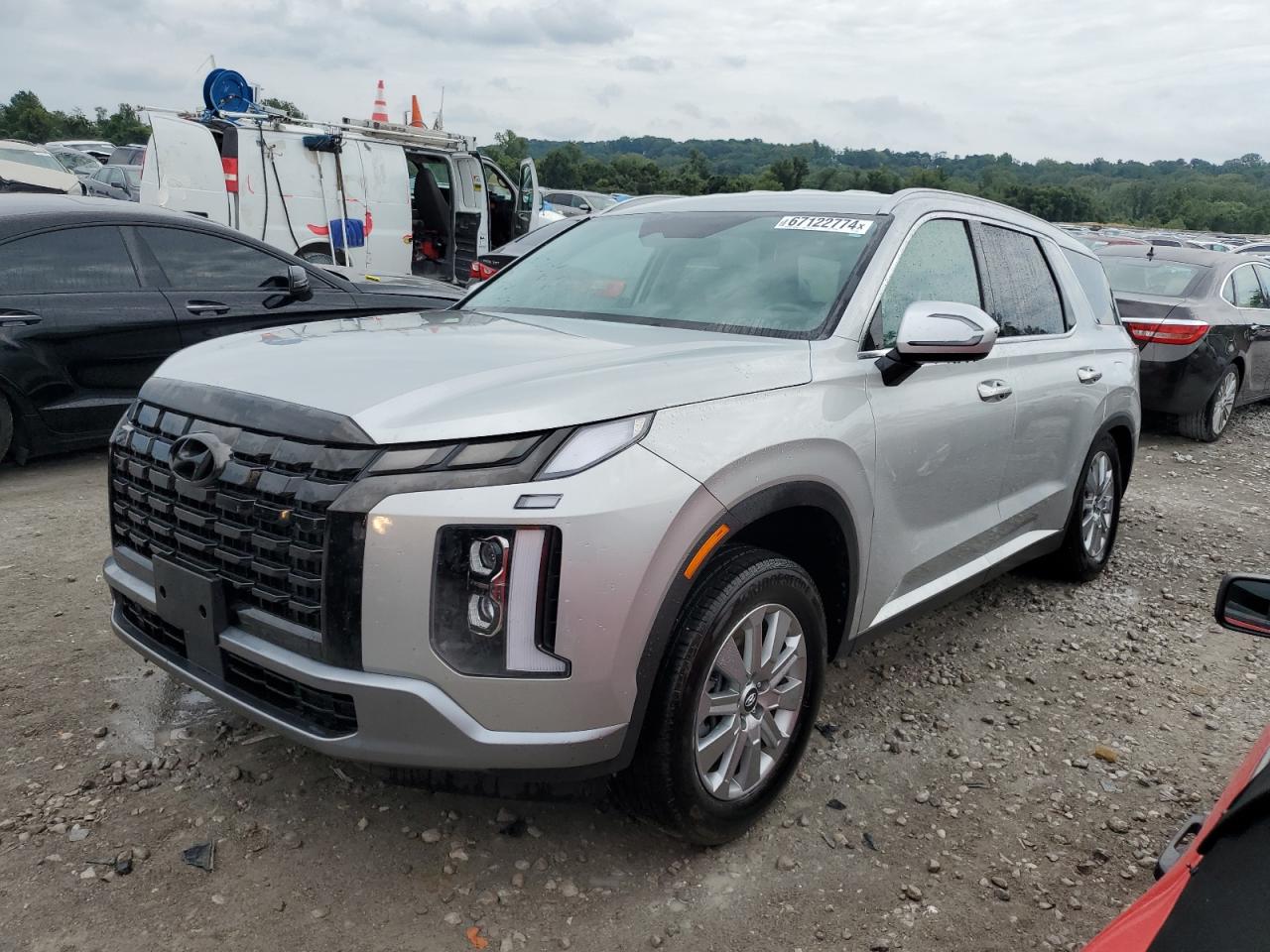 2023 HYUNDAI PALISADE SEL VIN:KM8R2DGE0PU512687