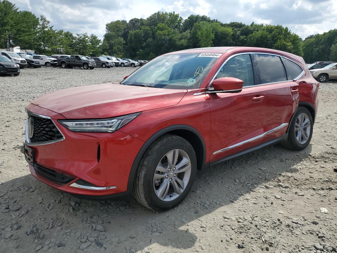 2022 ACURA MDX  VIN:5J8YE1H3XNL020255