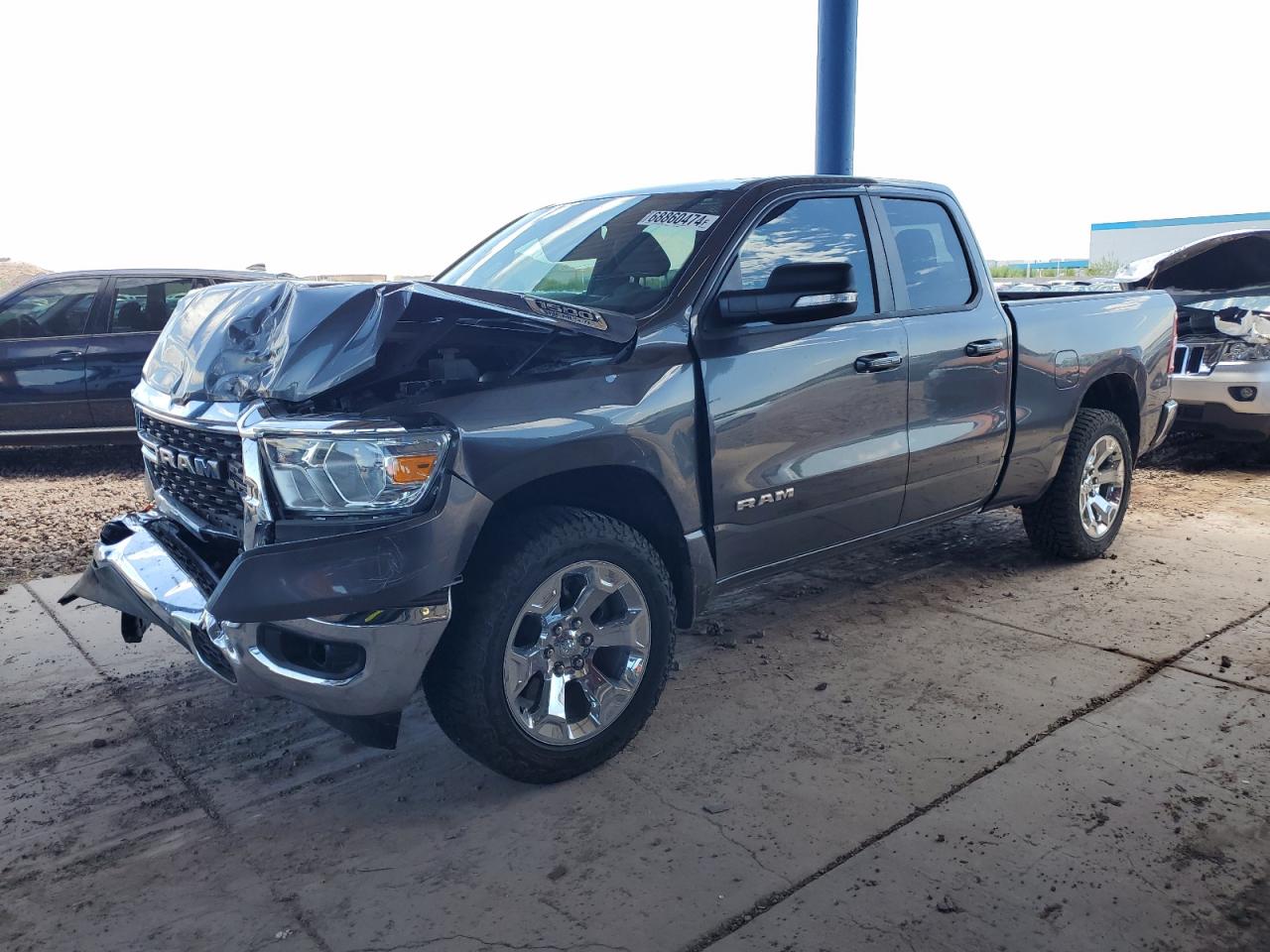 2022 RAM 1500 BIG HORN/LONE STAR VIN:1C6SRFBT5NN154584