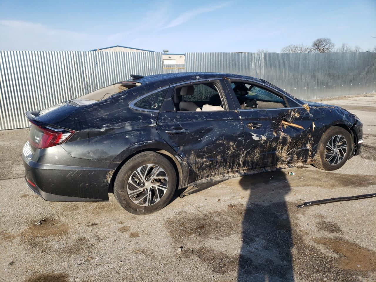 2022 HYUNDAI SONATA HYBRID VIN:KMHL24JJ0NA037620