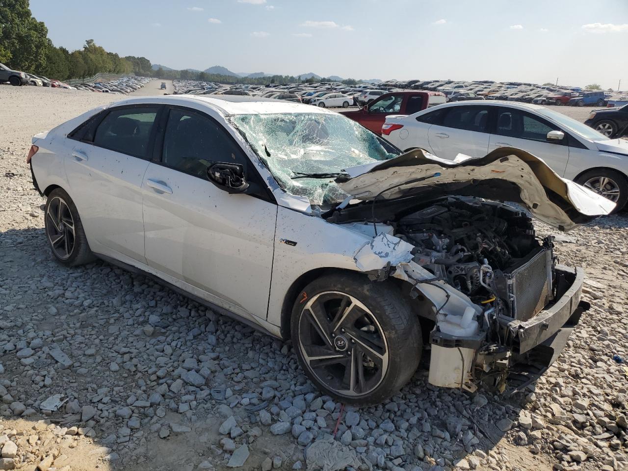 2023 HYUNDAI ELANTRA N LINE VIN:KMHLR4AF9PU624553