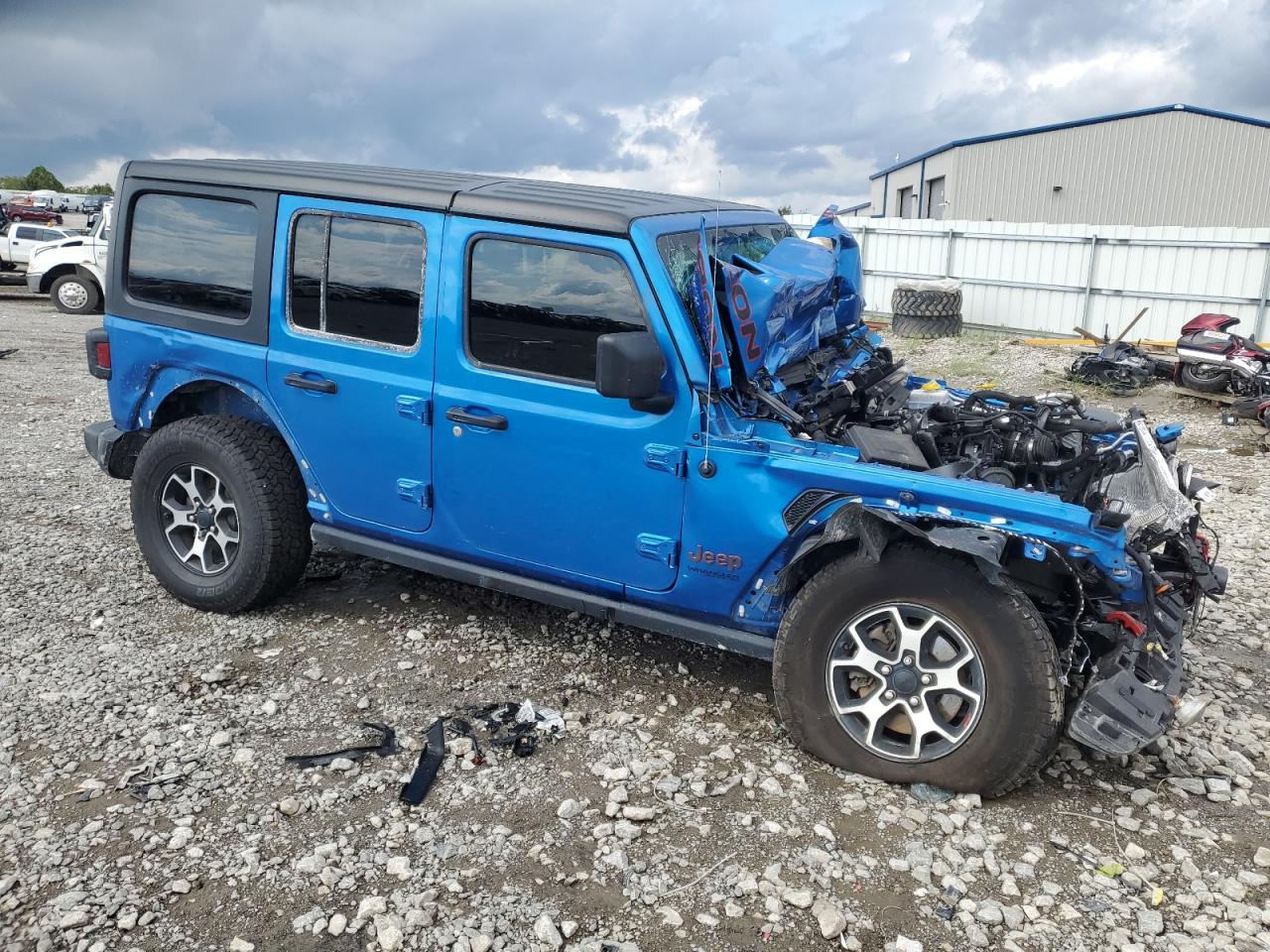 2022 JEEP WRANGLER UNLIMITED RUBICON VIN:1C4HJXFN8NW177220