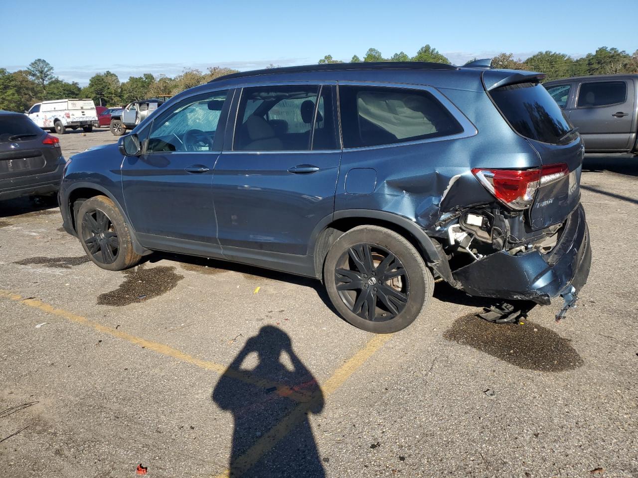 2022 HONDA PILOT SE VIN:5FNYF5H24NB005618