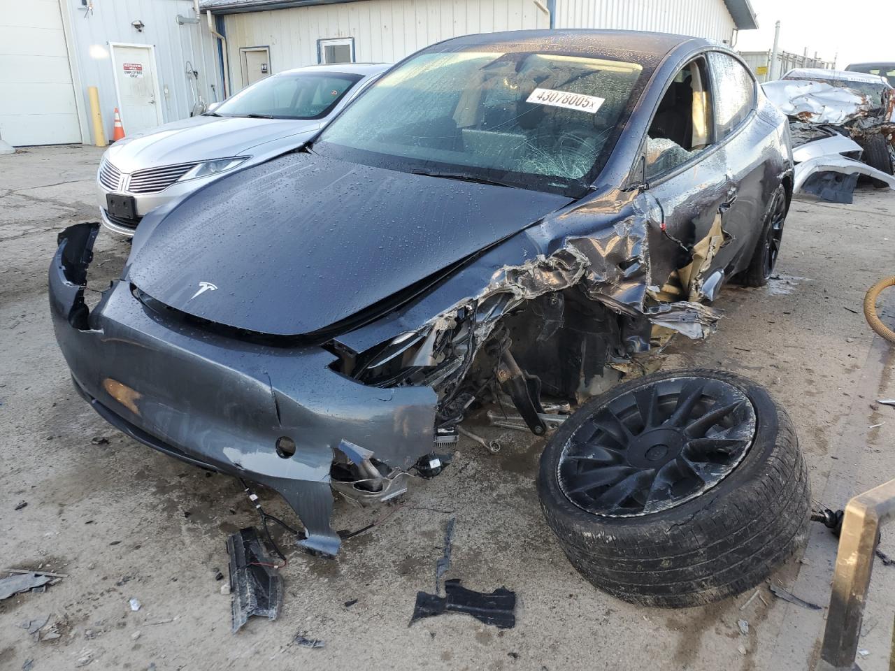 2023 TESLA MODEL Y  VIN:7SAYGAEE3PF849918