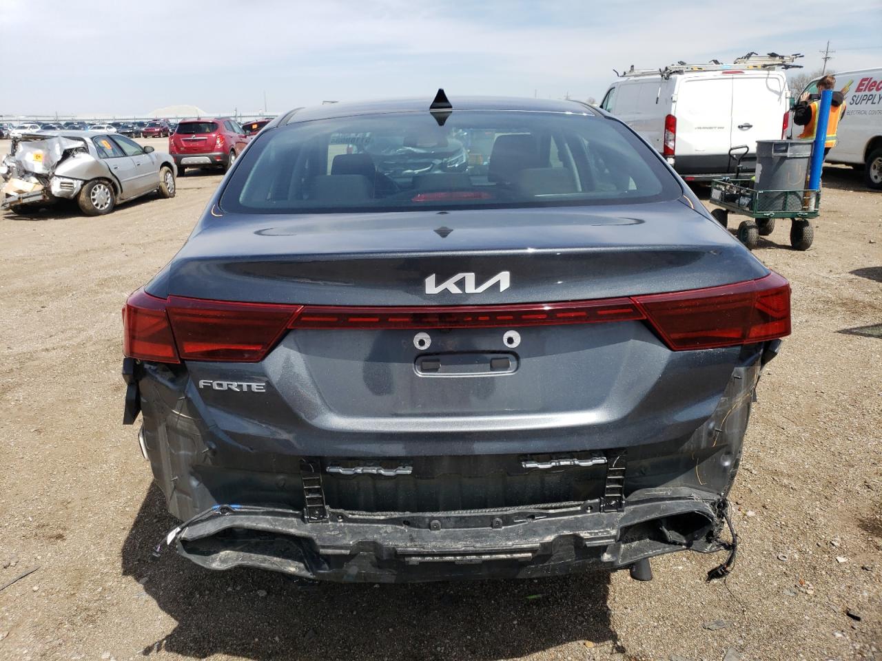 2022 KIA FORTE FE VIN:3KPF24AD9NE460916