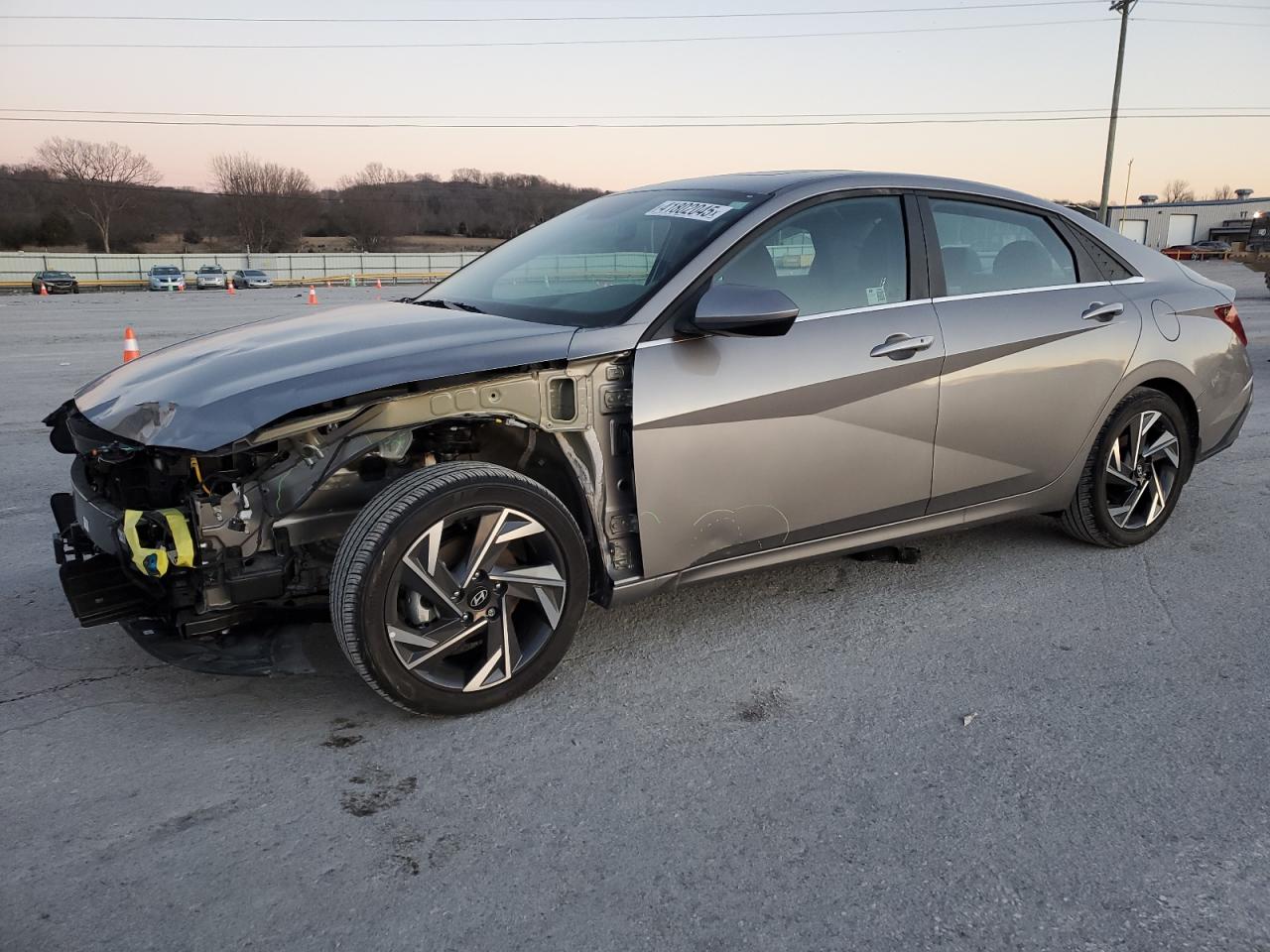 2024 HYUNDAI ELANTRA SEL VIN:KMHLS4DG3RU786092