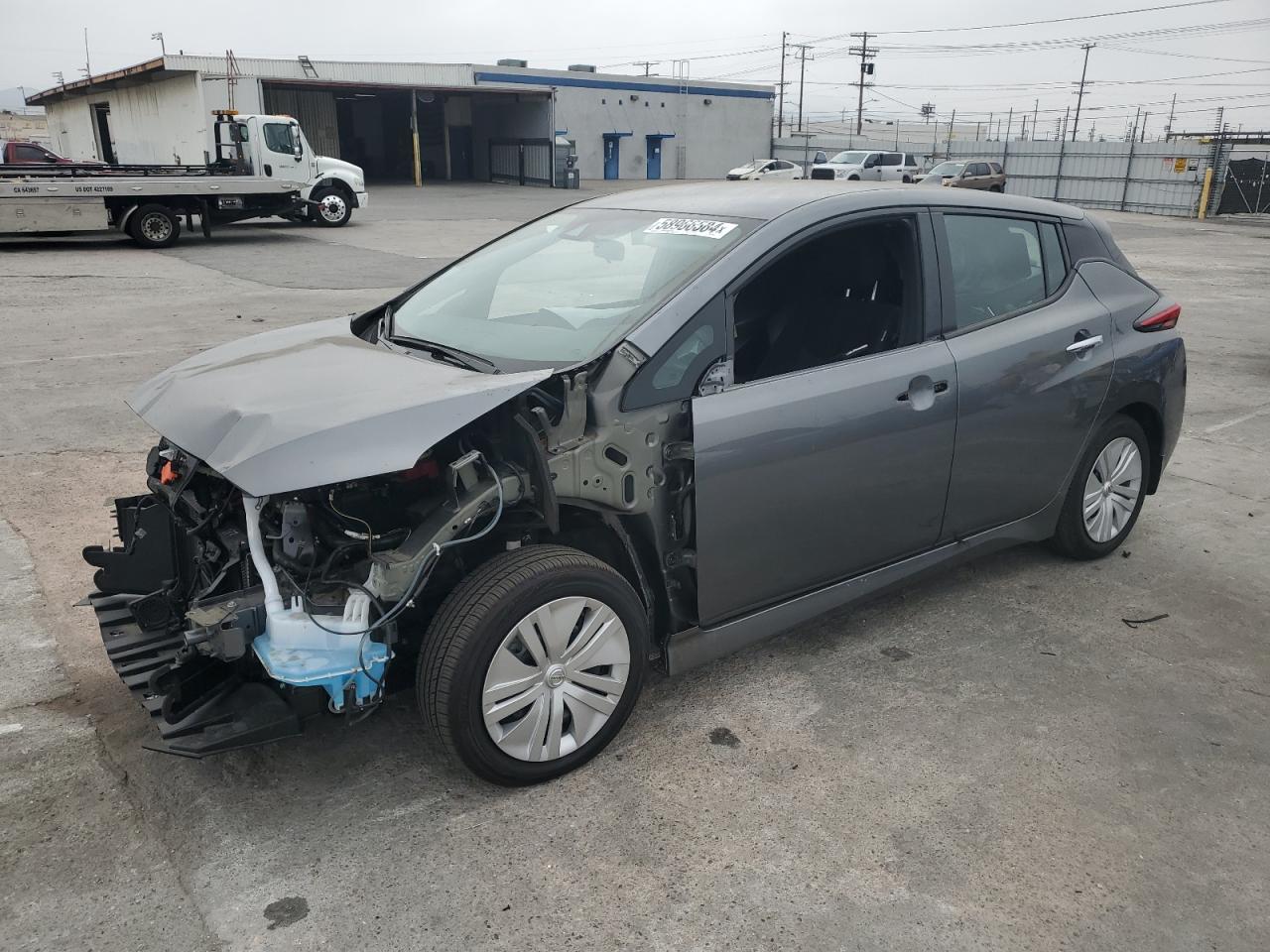 2022 NISSAN LEAF S VIN:1N4AZ1BV4NC563377