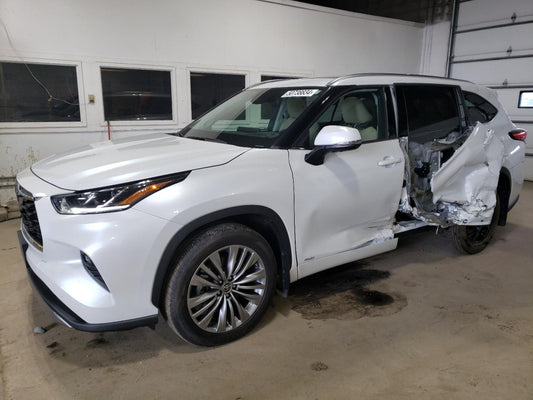 2022 TOYOTA HIGHLANDER HYBRID PLATINUM VIN:5TDEBRCH9NS70980