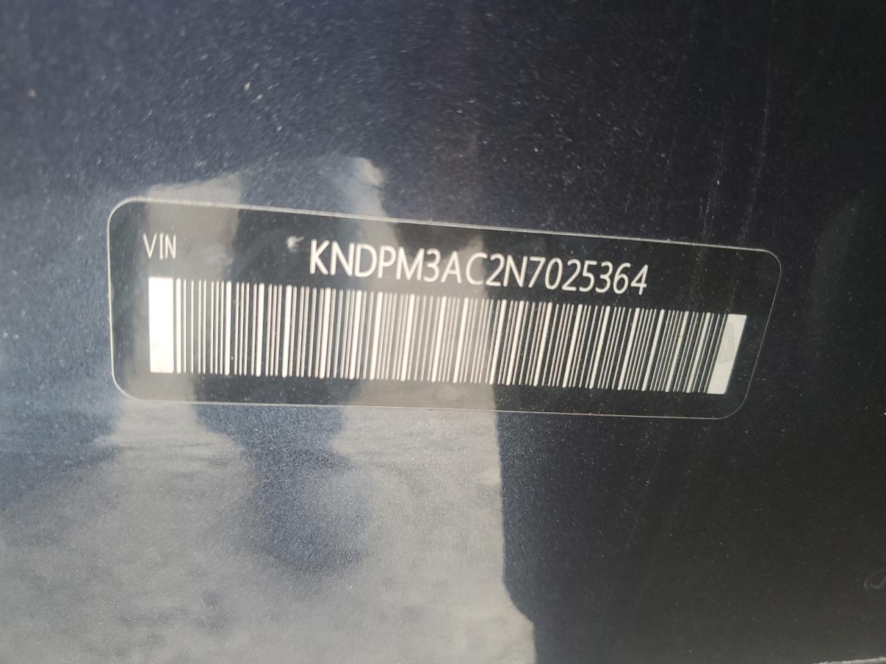 2022 KIA SPORTAGE LX VIN:KNDPM3AC2N7025364