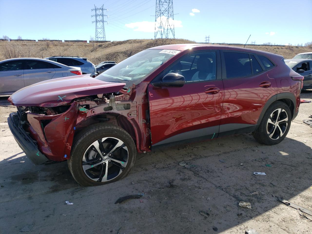 2024 CHEVROLET TRAX 1RS VIN:KL77LGE28RC007540