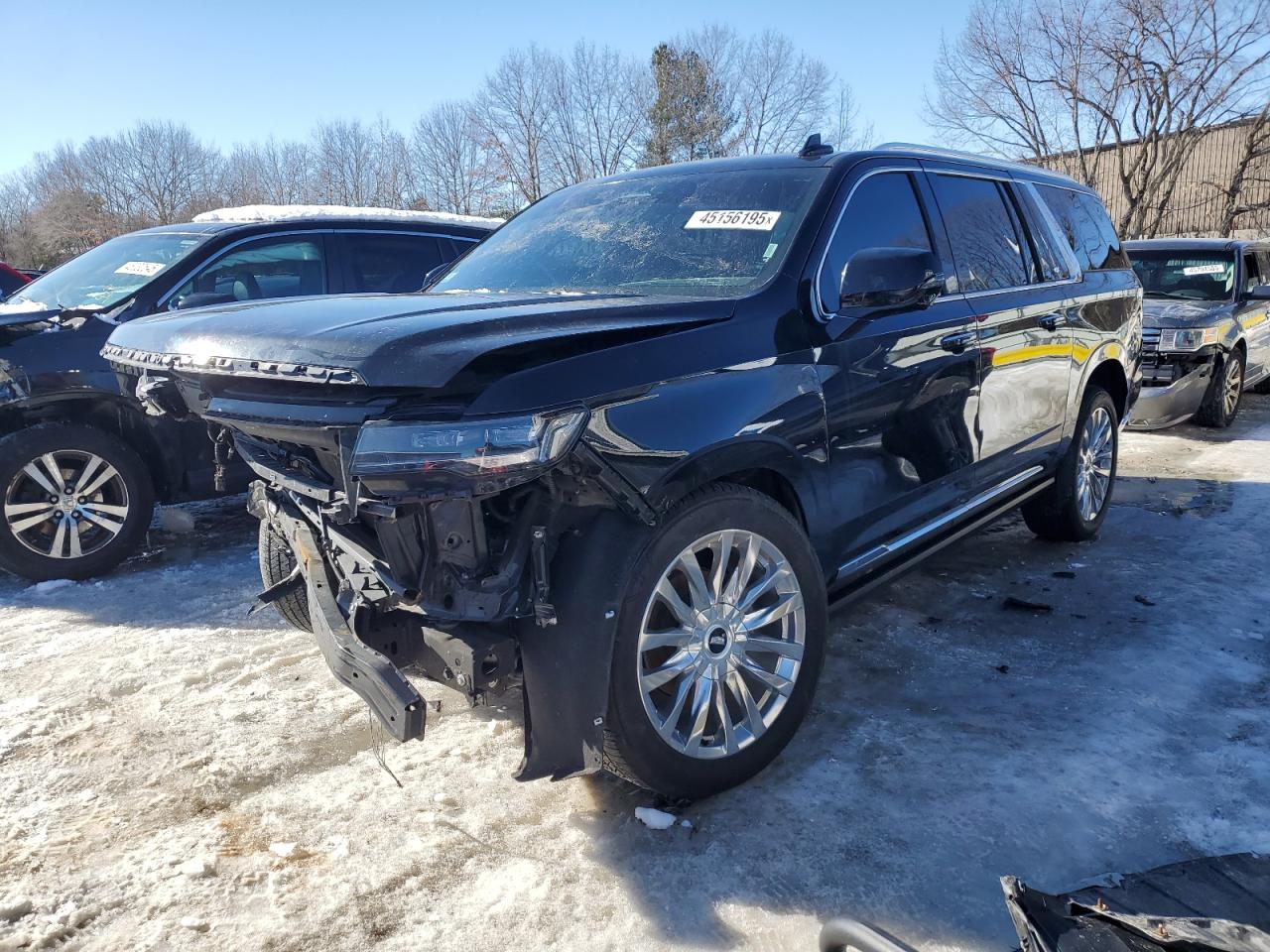 2022 CADILLAC ESCALADE ESV PREMIUM LUXURY VIN:1GYS4LKLXNR248162