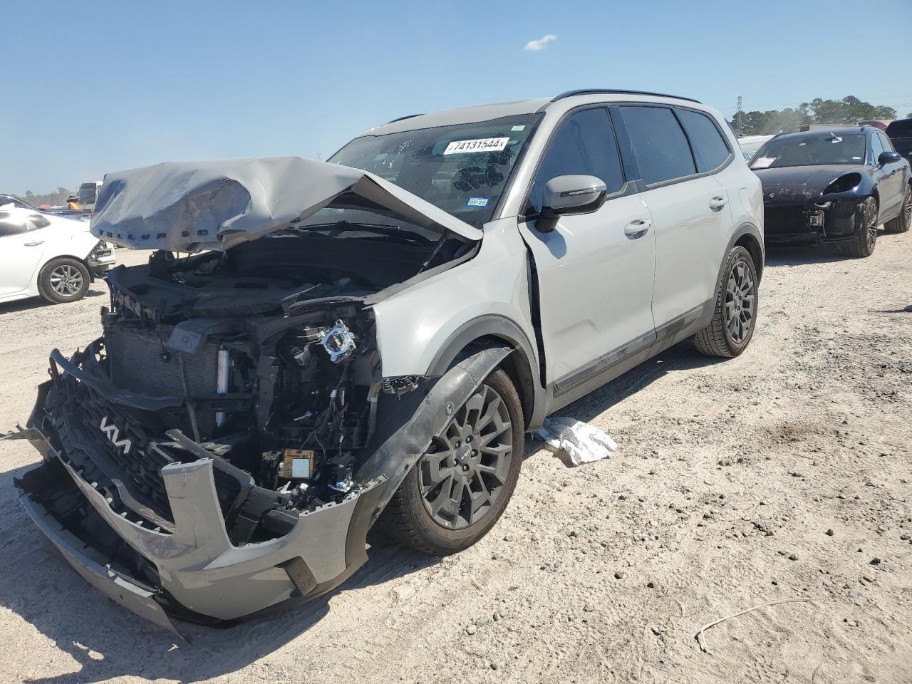 2022 KIA TELLURIDE SX VIN:5XYP5DHC9NG289256