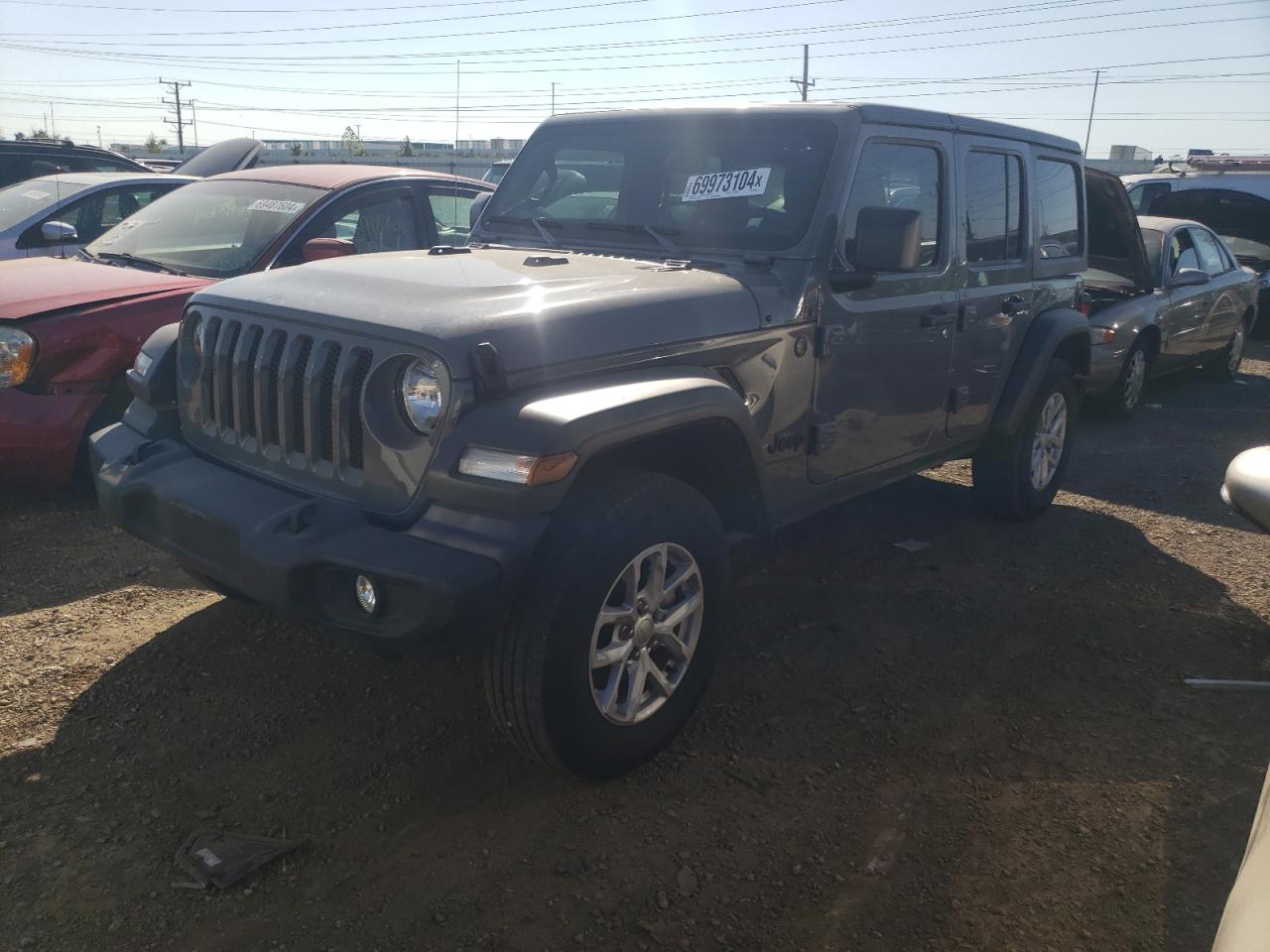 2023 JEEP WRANGLER SPORT VIN:1C4HJXDN1PW701944