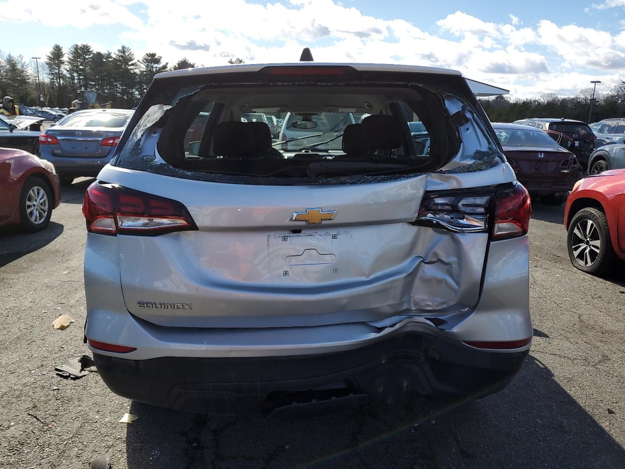 2022 CHEVROLET EQUINOX LS VIN:2GNAXHEV0N6122477