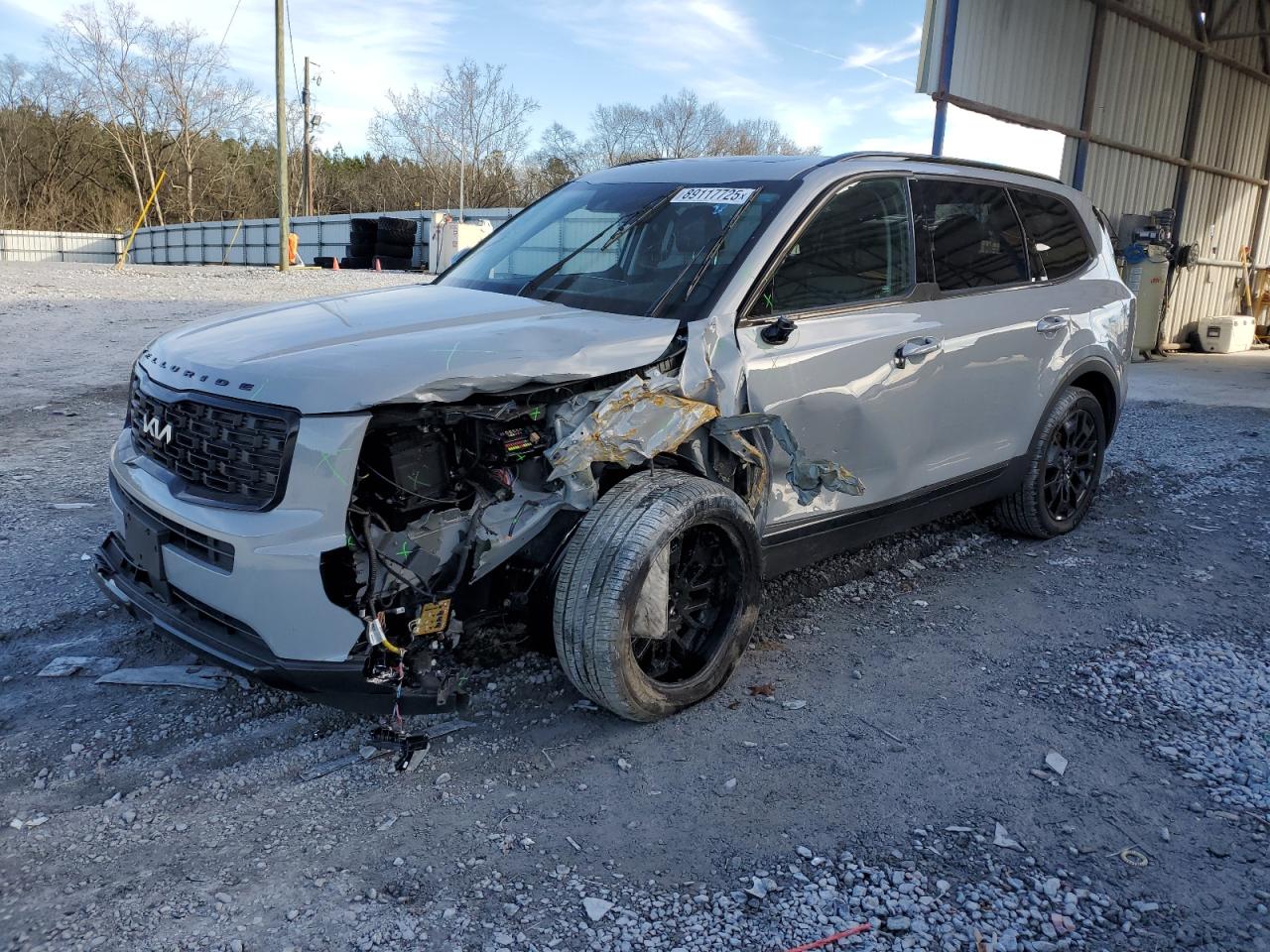 2022 KIA TELLURIDE EX VIN:5XYP3DHC0NG240744