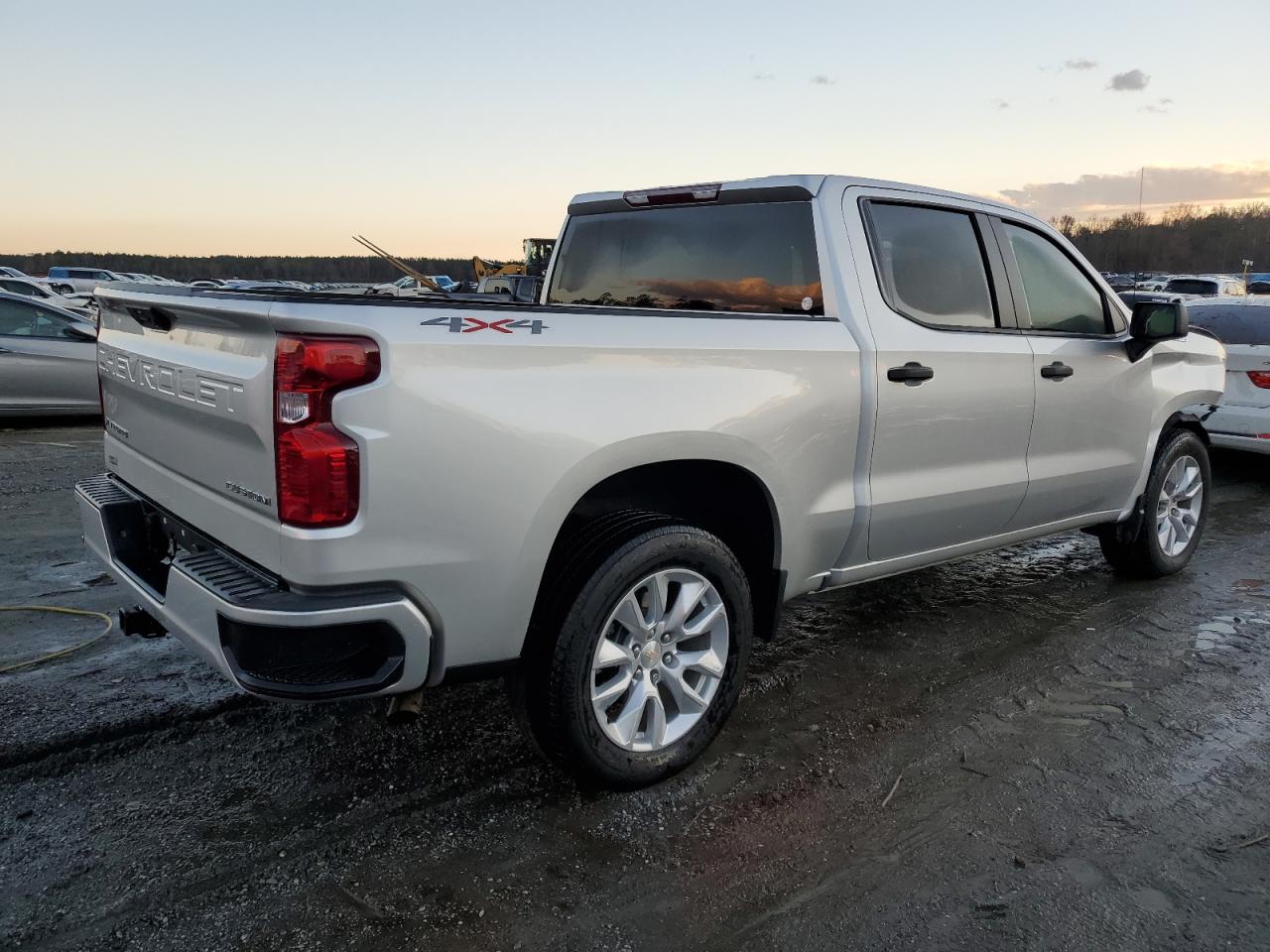 2022 CHEVROLET SILVERADO K1500 CUSTOM VIN:3GCPDBEK6NG517749