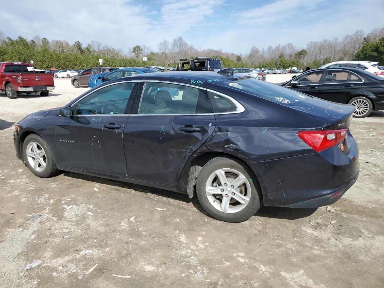 2022 CHEVROLET MALIBU LS VIN:1G1ZB5ST2NF188393