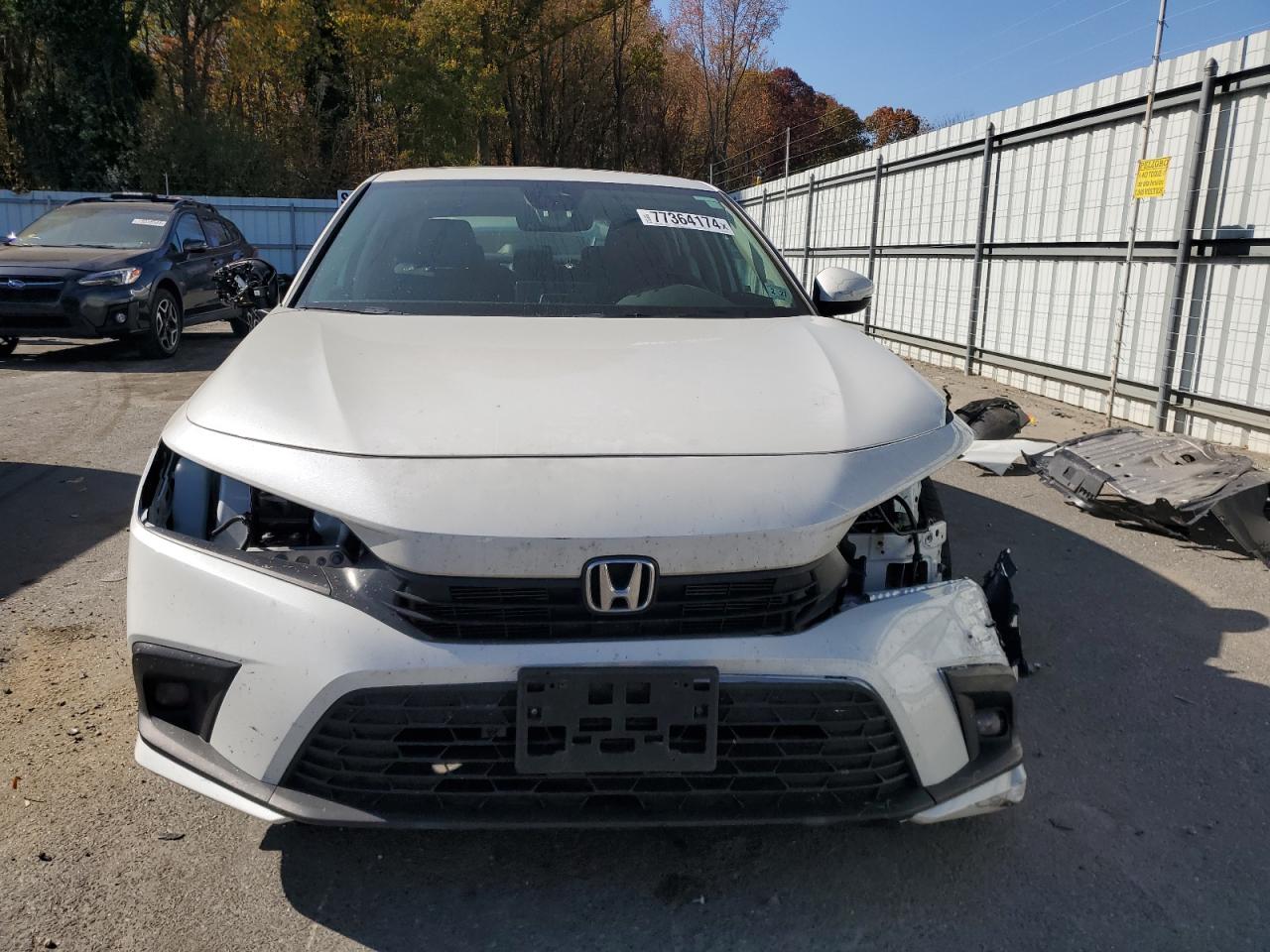 2022 HONDA CIVIC TOURING VIN:2HGFE1F97NH314613