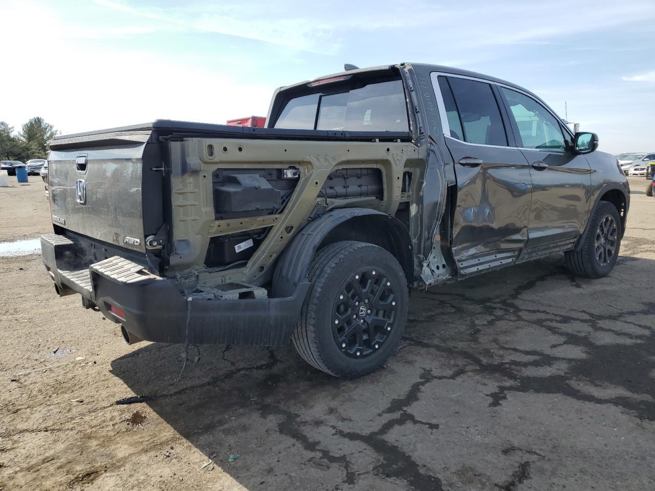 2023 HONDA RIDGELINE RTL VIN:5FPYK3F5XPB021281