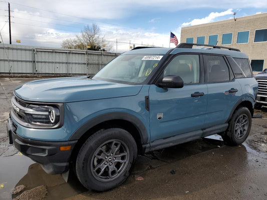 2022 FORD BRONCO SPORT BIG BEND VIN:3FMCR9B63NRD89230