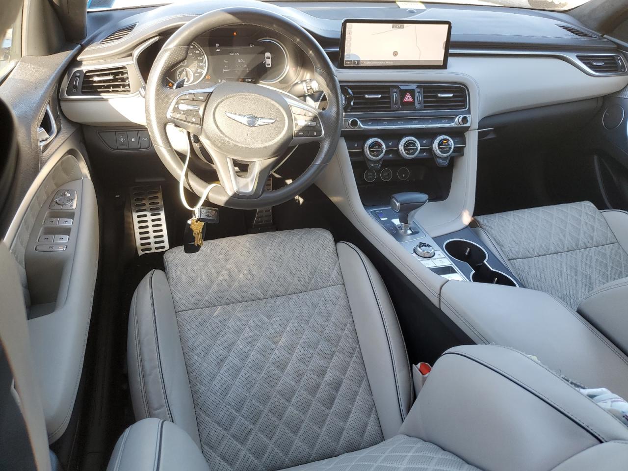 2022 GENESIS G70 BASE VIN:KMTG54TE1NU082773