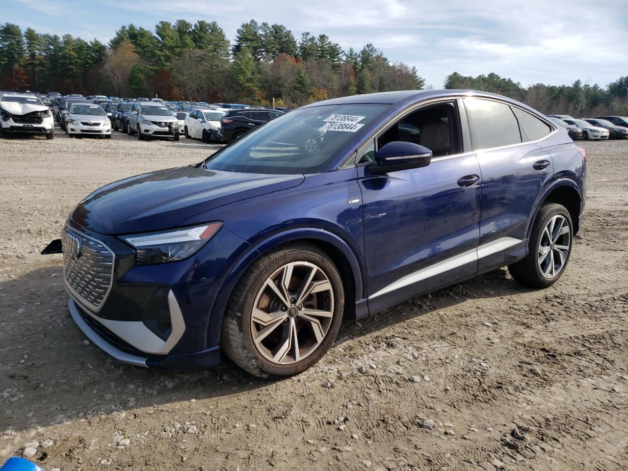 2024 AUDI Q4 E-TRON SPORTBACK PREMIUM VIN:WA122BFZ1RP006571