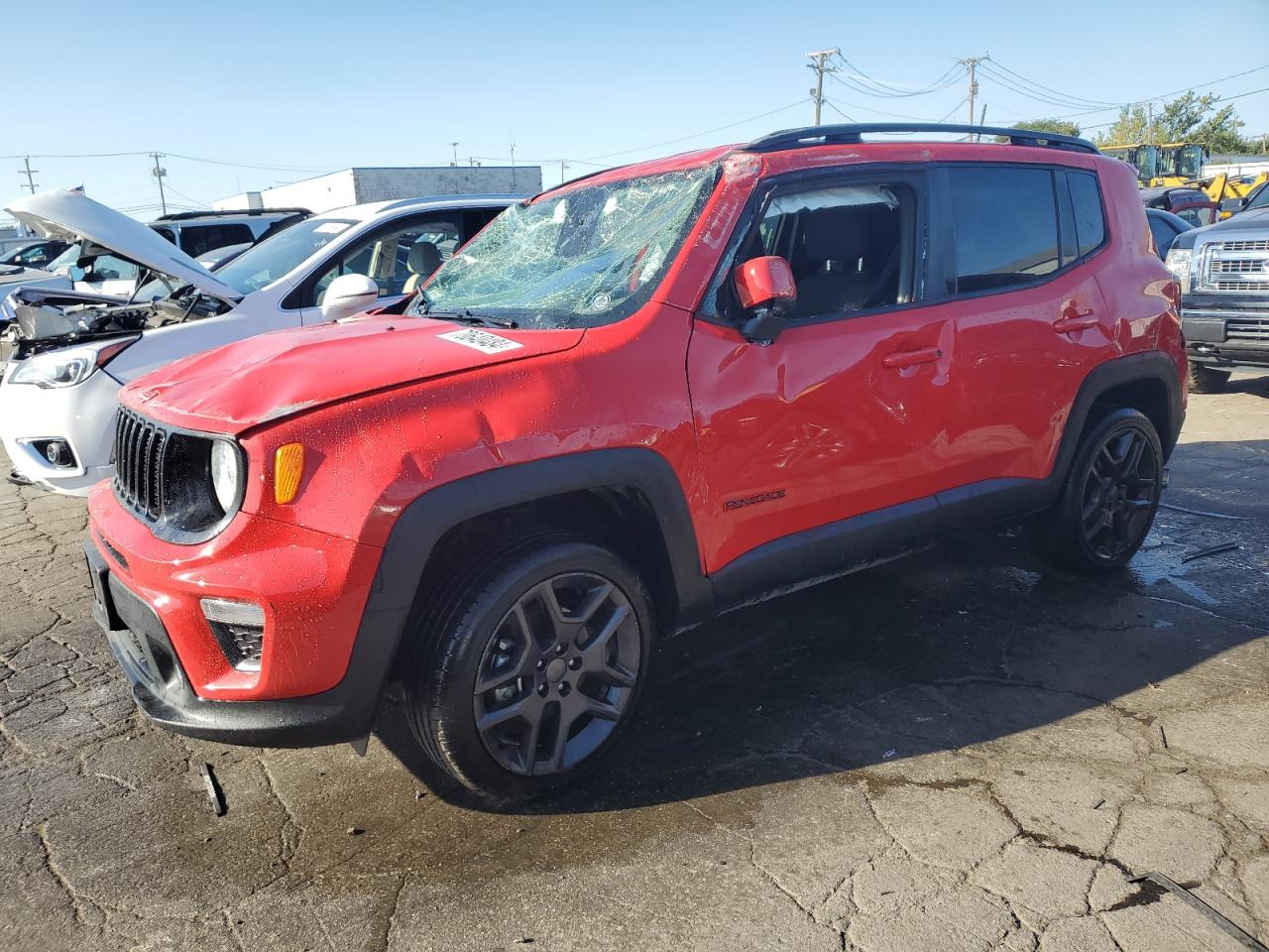2022 JEEP RENEGADE LATITUDE VIN:ZACNJDB19NPN79505