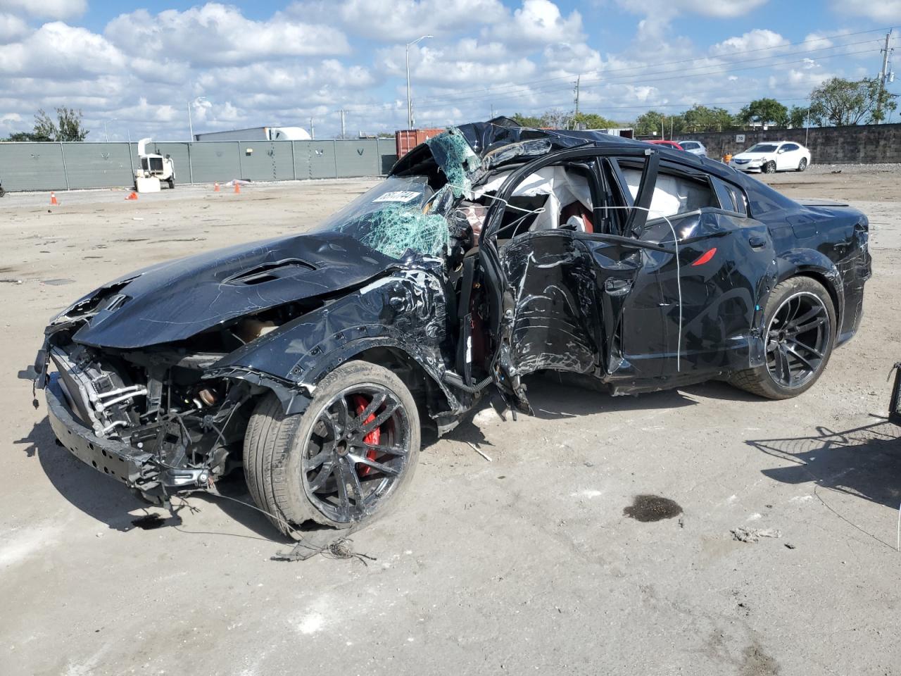 2022 DODGE CHARGER SRT HELLCAT VIN:2C3CDXL99NH233046