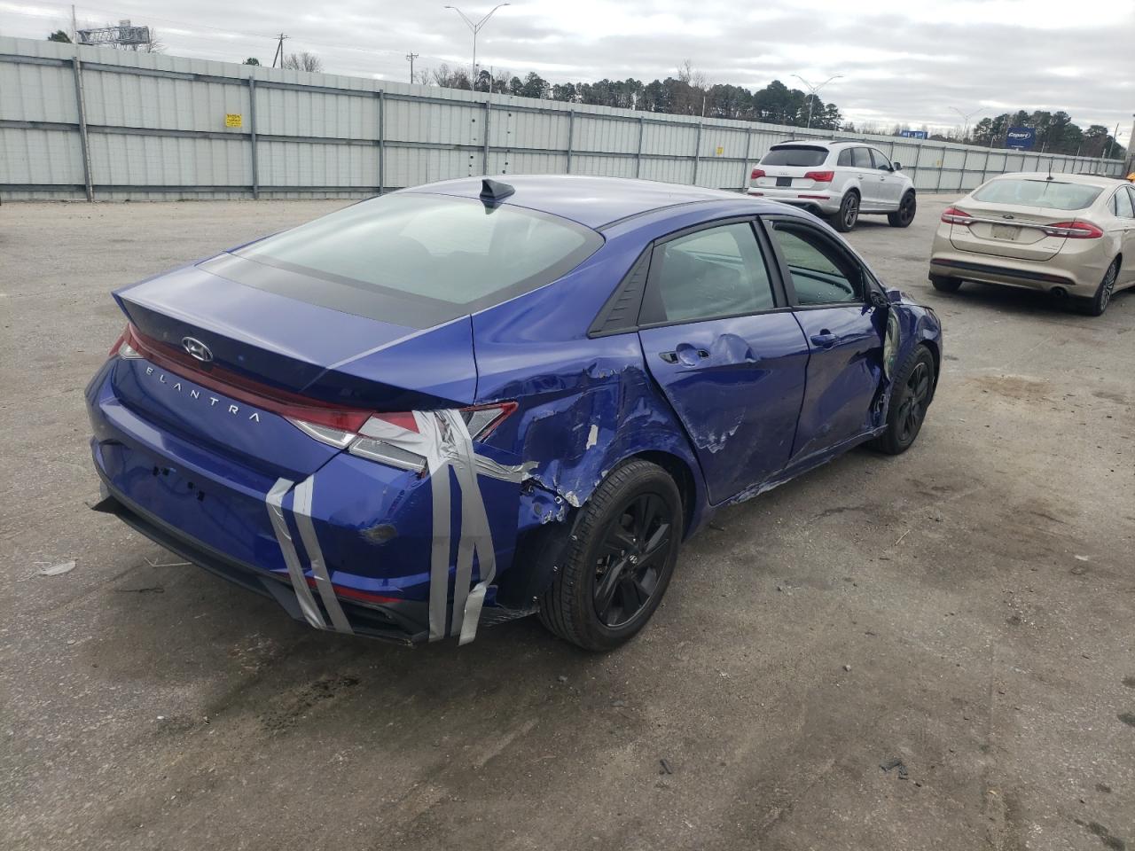 2022 HYUNDAI ELANTRA SEL VIN:KMHLS4AG1NU217160