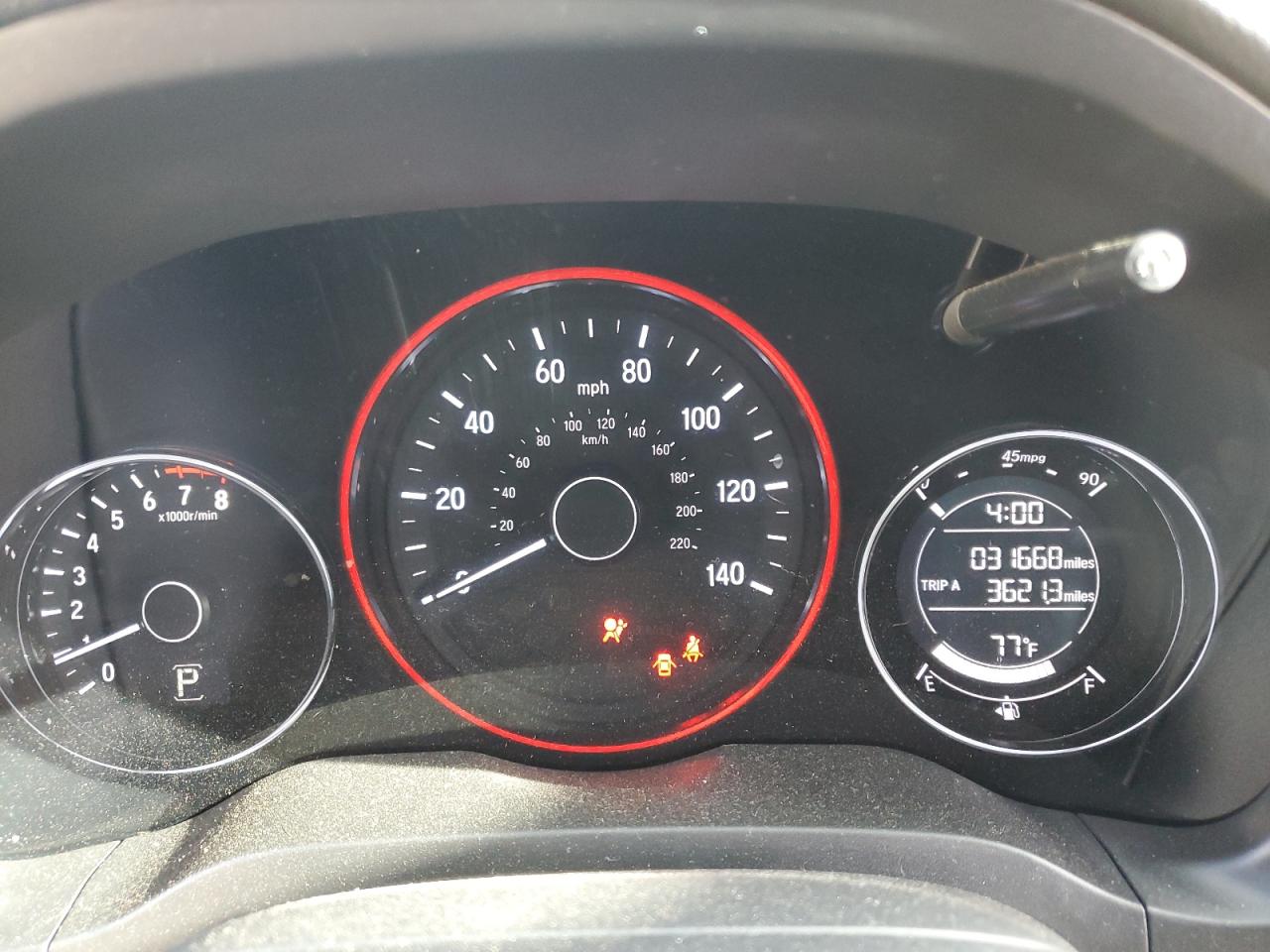 2022 HONDA HR-V SPORT VIN:3CZRU6H10NM702328